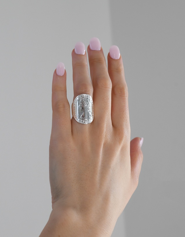 Von Treskow - Curved Coin Ring