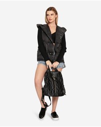 Belle & Bloom - Over My Head Hooded Puffer Vest