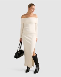 Forever New - Maribella Rib Bardot Top