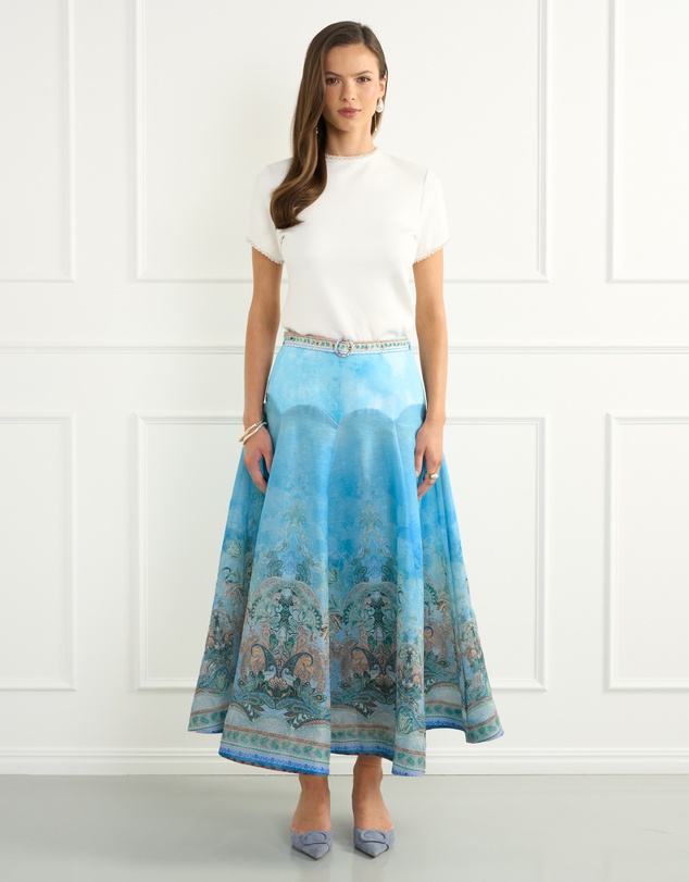 Aqua Blu Australia - Campanilla Maeve Midi Skirt