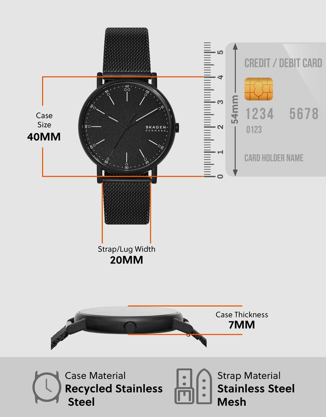 Skagen - Signatur Black Analogue Watch SKW6579