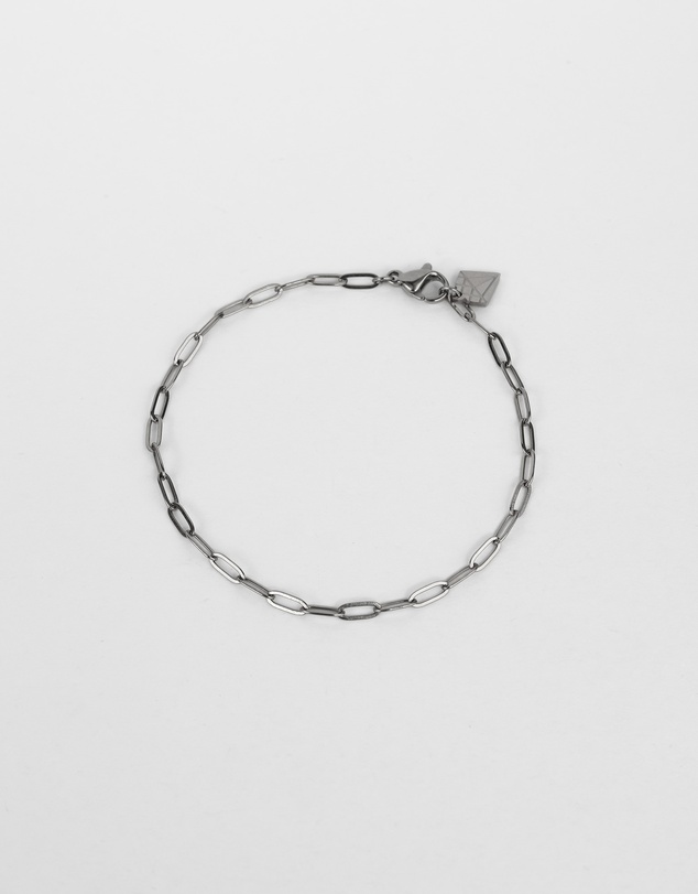 Wanderlust + Co - Petite Harper Silver Essential Chain Bracelet