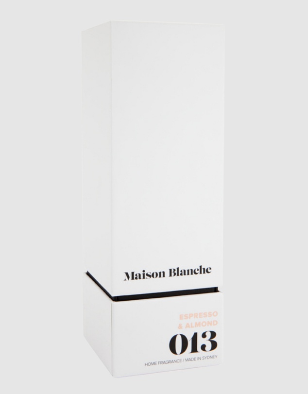 Maison Blanche - 013 Espresso & Almond - Reed Diffuser