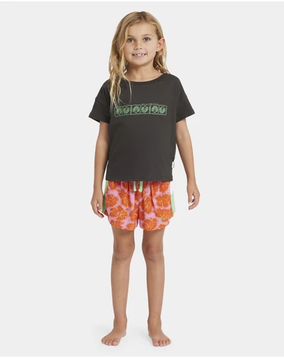 Billabong - Girls 0 to 5 Seashell Paradise T-Shirt