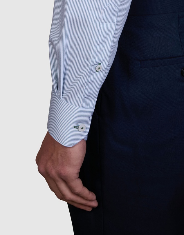 Abelard - Bamboo Blend Bengal Stripe Slim Fit Shirt