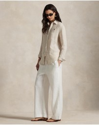 Polo Ralph Lauren - Classic Fit Striped Linen Shirt