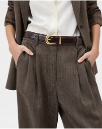 Oroton - Ina 30cm Belt Texture