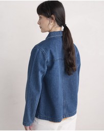 Seasalt - Seasalt Cornwall Blue Reading Rocks Jacket II