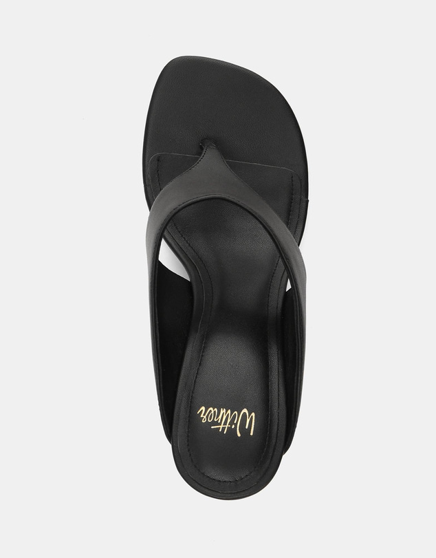 Wittner - Violet Wedges Black Leather