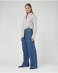 DRICOPER DENIM - Camila Paris Blue Wide Leg Pants