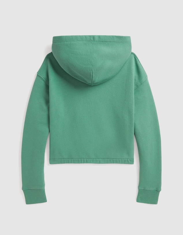 Polo Ralph Lauren - Big Pony Terry Boxy Hoodie - ICONIC EXCLUSIVE - Kids-Teens