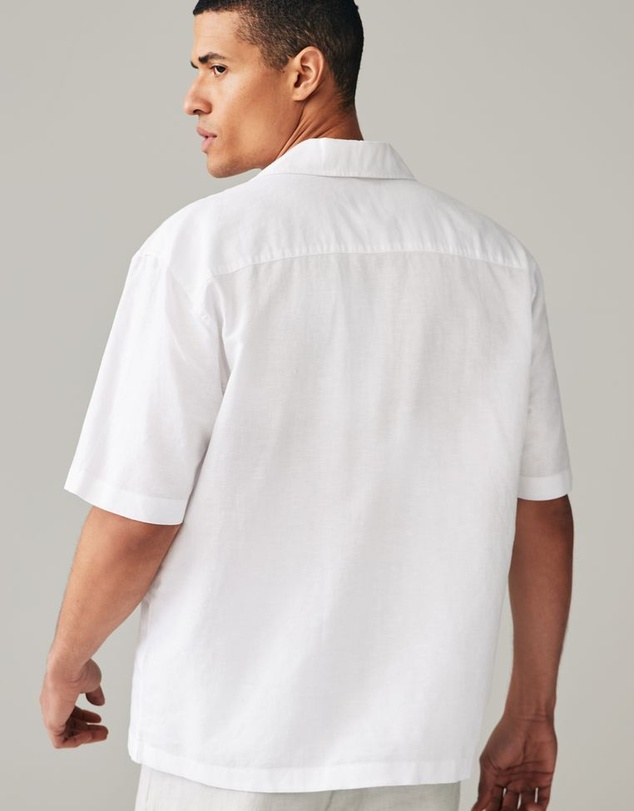 NEXT - Linen Blend Short Sleeve Shirt