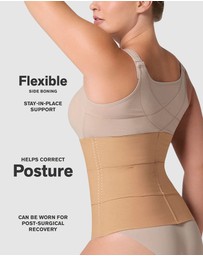 Leonisa - 3-Band Faja Waist Cincher With Back Support