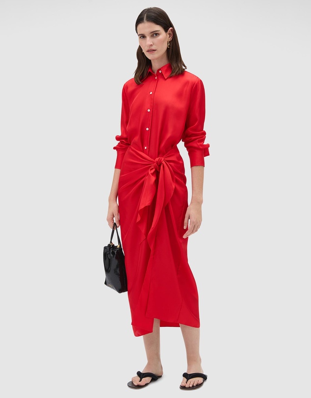Oroton - Silk Sarong Dress