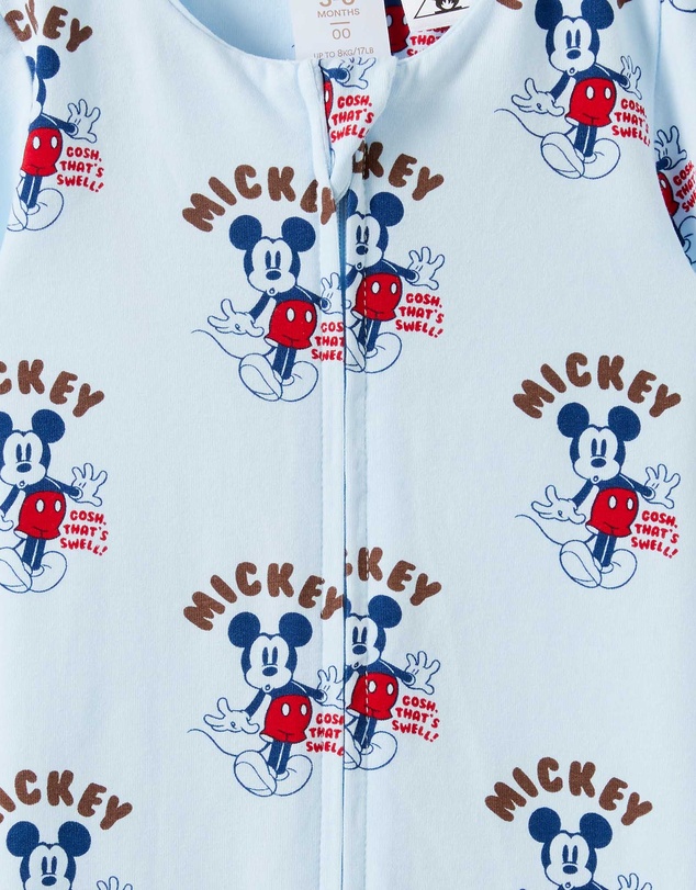 Cotton On Kids - Growie Short Sleeve Zip Romper - License