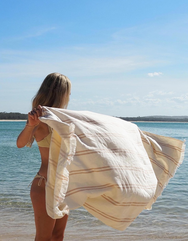 Sunnylife - Fouta Beach Towel Tierra