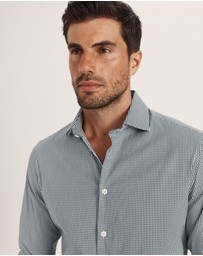 SABA - Lucian Long Sleeve Stretch Check Shirt