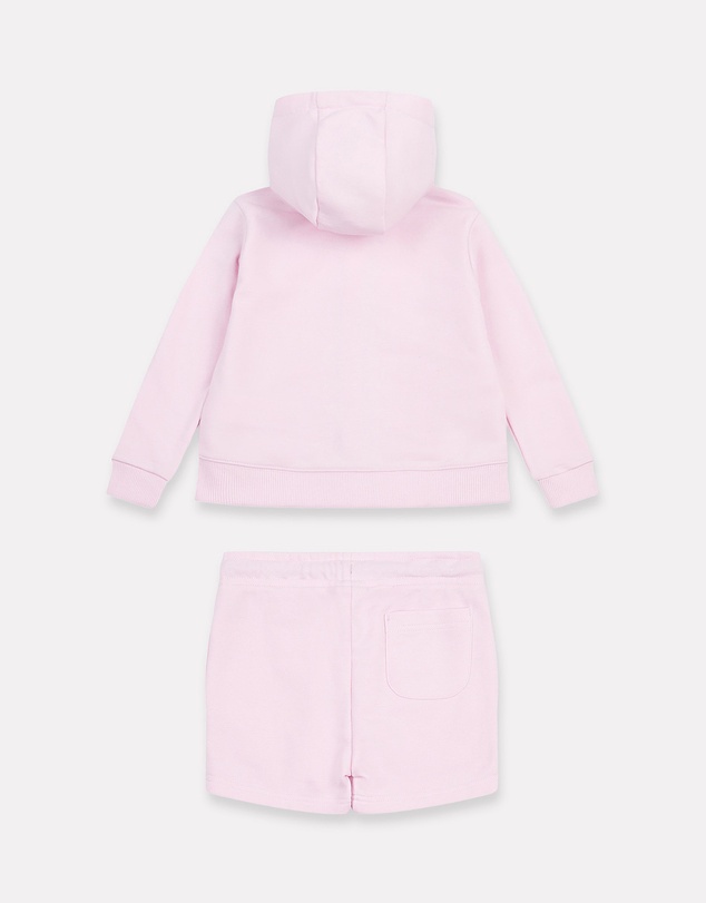 New Balance - French terry Full Zip Hoodie Tee & Short Set