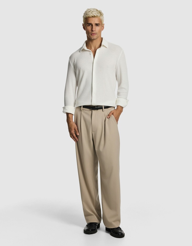 yd. - Zephyr Textured Shirt