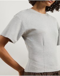 Atmos&Here - Fitted Waist T-Shirt