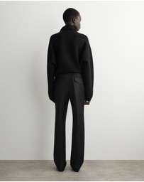COS - Wool-Flannel Straight-Leg Trousers