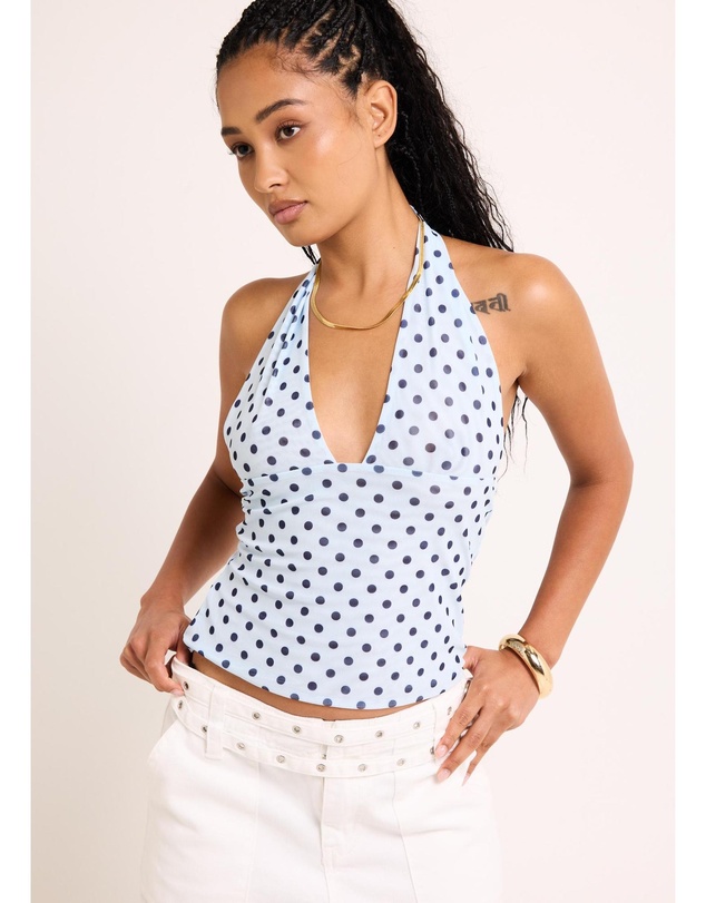 Alice In The Eve - Ava Slinky Plunge Top