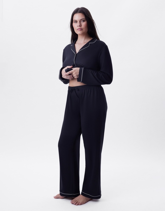 Bras N Things - Emilia Long Pant - Black