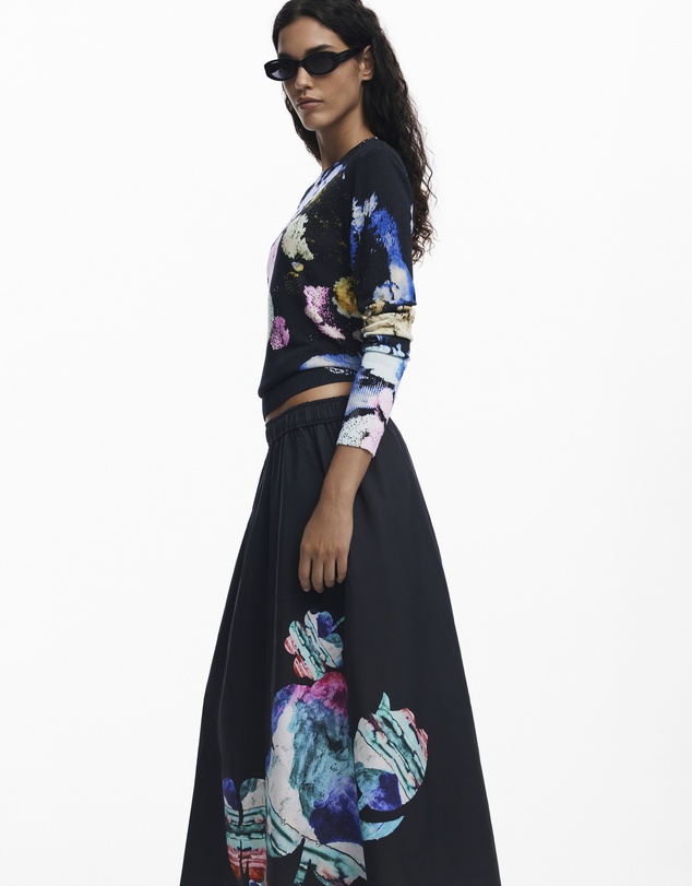 Desigual - Skirt Designed By Mr. Christian Lacroix