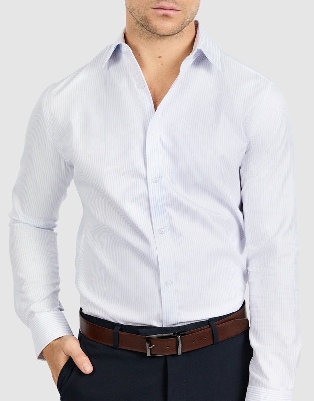 Tarocash - Infinite Non Iron Stripe Shirt
