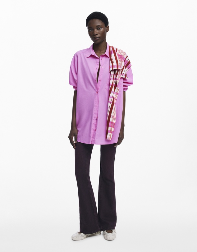 Desigual - Oversized comic strip shirt