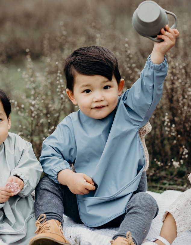 Bare The Label - Smock Bib, Two Pack