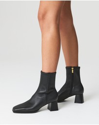Siren - Noelle Block Heel Ankle Boots