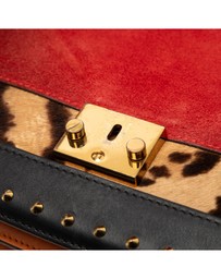 Pre-Loved by Azura Reborn - Pre-Loved Studded Suede and Pony Hair Patricia Crossbody