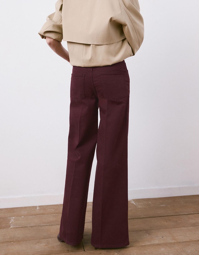 M.N.G - High-Waisted Wide-Leg Jeans