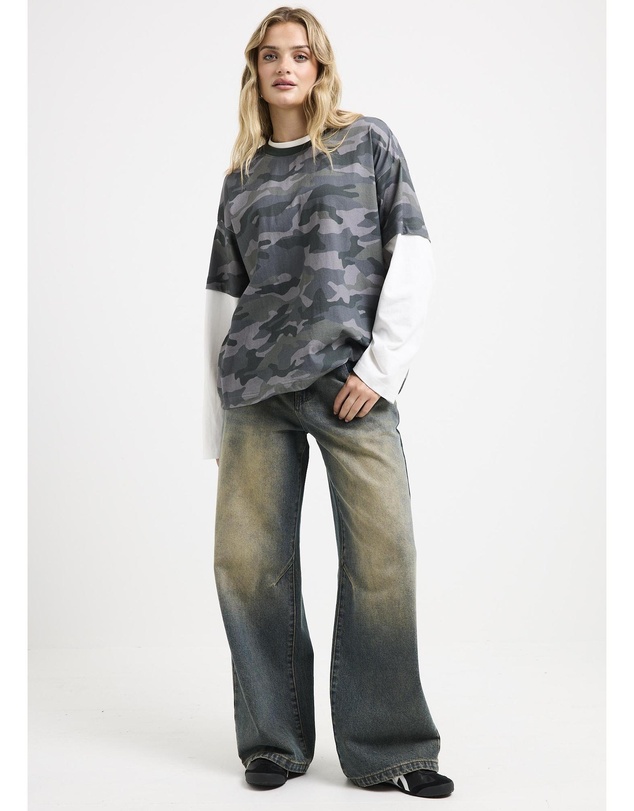 Insight - Indy Double Layer Camo Shirt