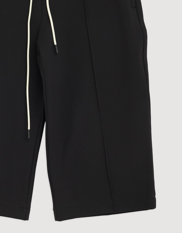 Revibe - Repaired Bassike Refined Pinstitch Capri Pants - AU 6