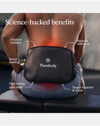 Therabody - ThermBack LED - Back Pain Relief Wrap
