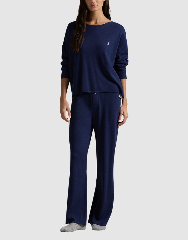 Polo Ralph Lauren - Club Waffle Long Sleeve Modal & Cotton Pyjama Set