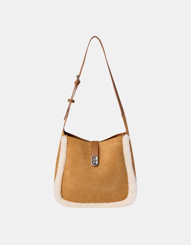 EVERAU - Australian Shepherd Ugg Dona Cow Suede Upper Bags