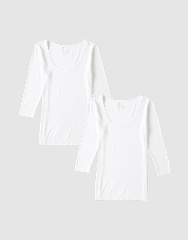 Boody - 2-Pack 3/4 Sleeve Top