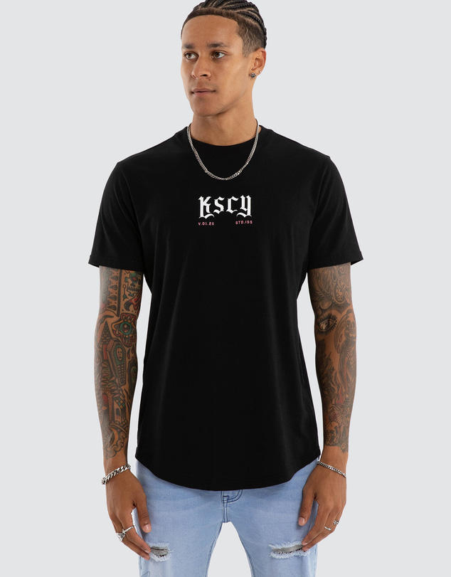 Kiss Chacey - Grunge Dual Curved Tee