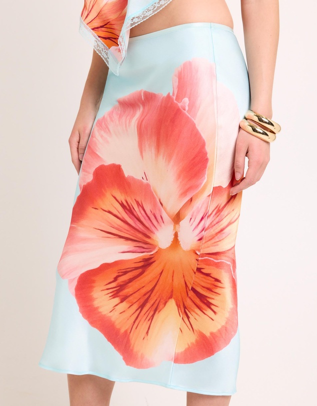 Alice In The Eve - Faye Slip Midi Skirt