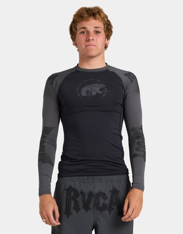 RVCA - Mens Tapout Long Sleeve Rashguard