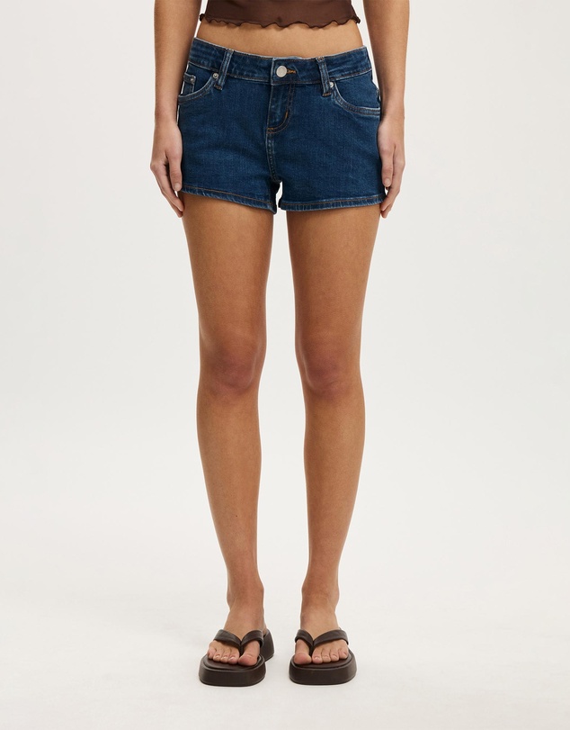 Cotton On - Micro Low Denim Short