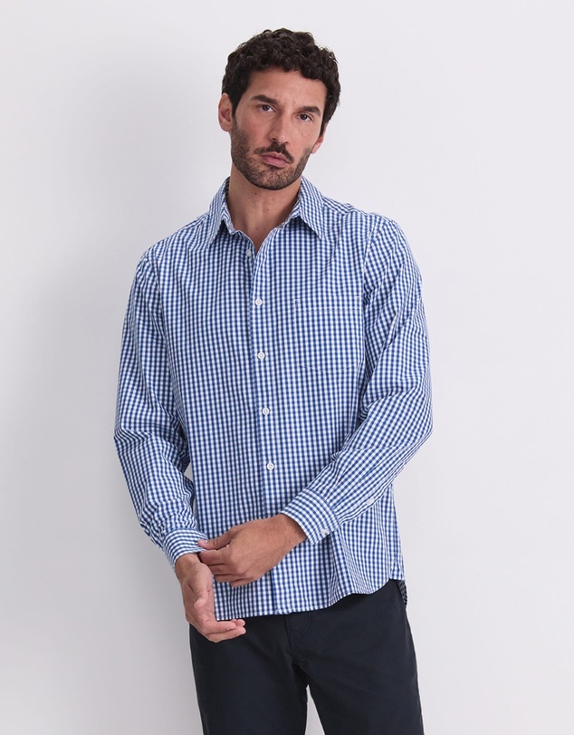 Sportscraft - Thomas Long Sleeve Gingham Shirt