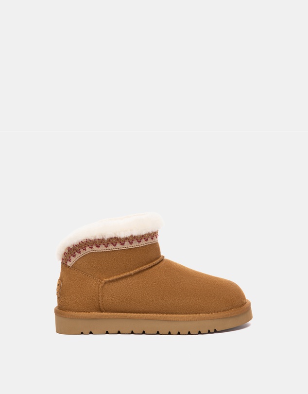 EVERAU - Australian Shepherd Ugg Mini Liora Cow Suede Upper UGG Boots
