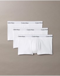 Calvin Klein - Icon Cotton Stretch 3 Pack Low Rise Trunks