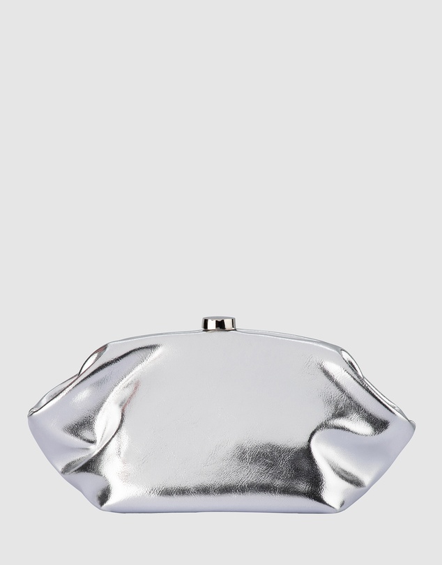 Olga Berg - Tally Metallic Clutch