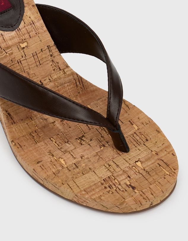 Betts - Sable 2 Thong Wedge Sandals