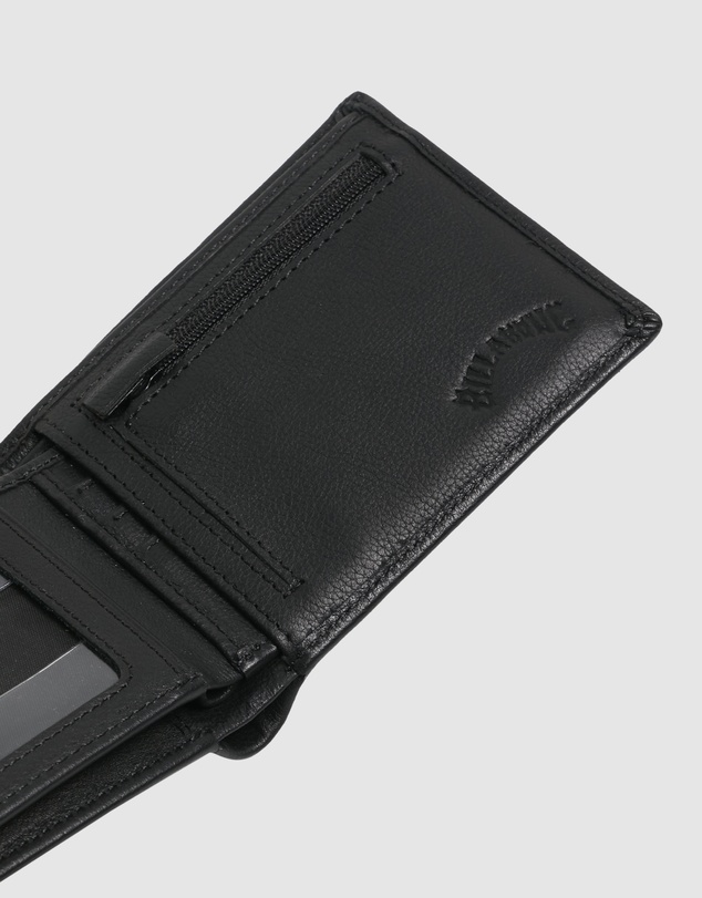 Billabong - Mens Scope 2 In 1 Leather Wallet
